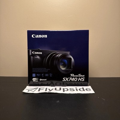 Canon PowerShot SX740 HS 20.3MP Point & Shoot Camera - Black