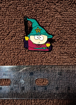 WIZARD CARTMAN SOUTH PARK PIN - metal brooch enamel king lapel lot grand pins