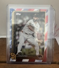 Tanner Scott 2025 Topps Series 1 Independence Day Year Match #d 58/76