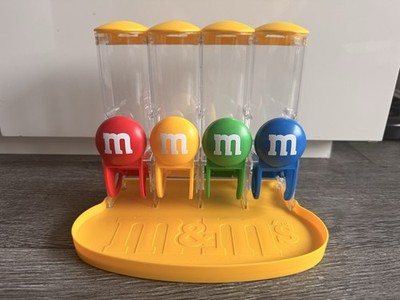M&Ms Candy Dispenser 4 Röhren Süßigkeitenspender Original Sammlerstück Deko M&M