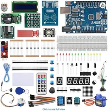 Super Starter Kit w/ RFID Module, Microcontroller Board Compatible with Arduino