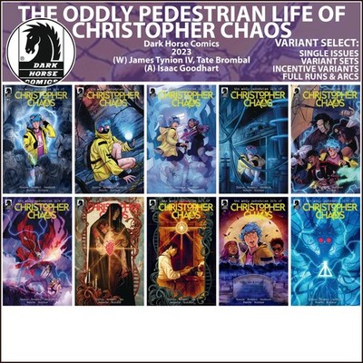 Oddly Pedestrian Life of Christopher Chaos (2023) #1-9 Dark Horse COVER SELECT