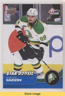 2021-22 Upper Deck CHL Star Rookie Blue Ruslan Gazizov #391 READ p0r
