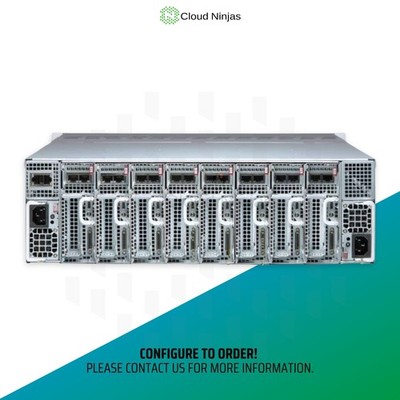 Supermicro Microcloud A+ AS-3015MR-H8TNR 8 Nodes AMD Ryzen 9 9950X