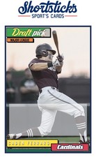 Caden Ferraro Custom Baseball Card St. Louis ...