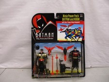 1994 Kenner Batman the Animated Series Ninja Power Pack Batman and Robin