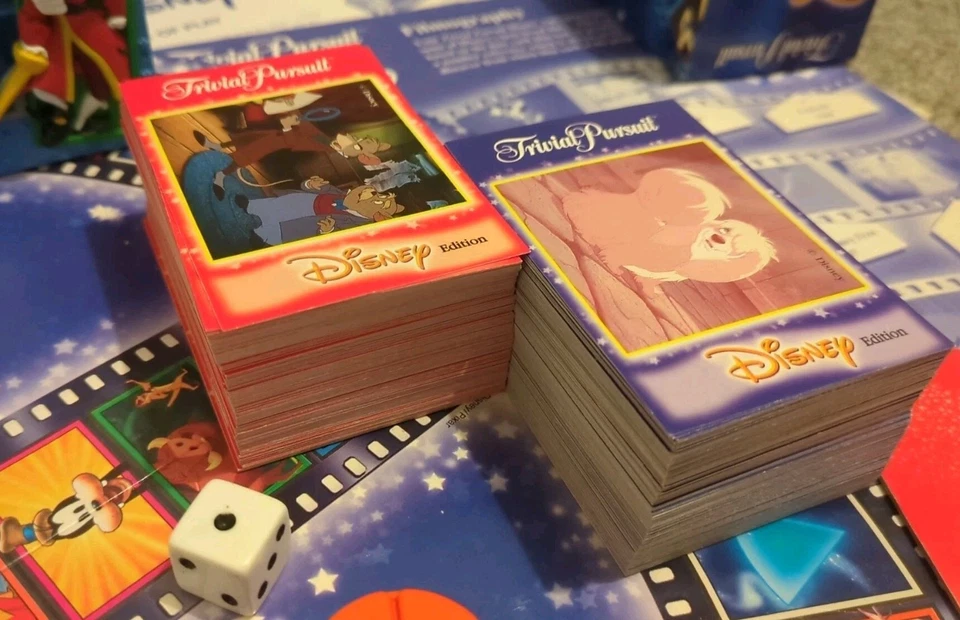 Disney Trivial Pursuit The Animated Picture Edition (Hasbro Games) 100% Complete - Image 4 of 4