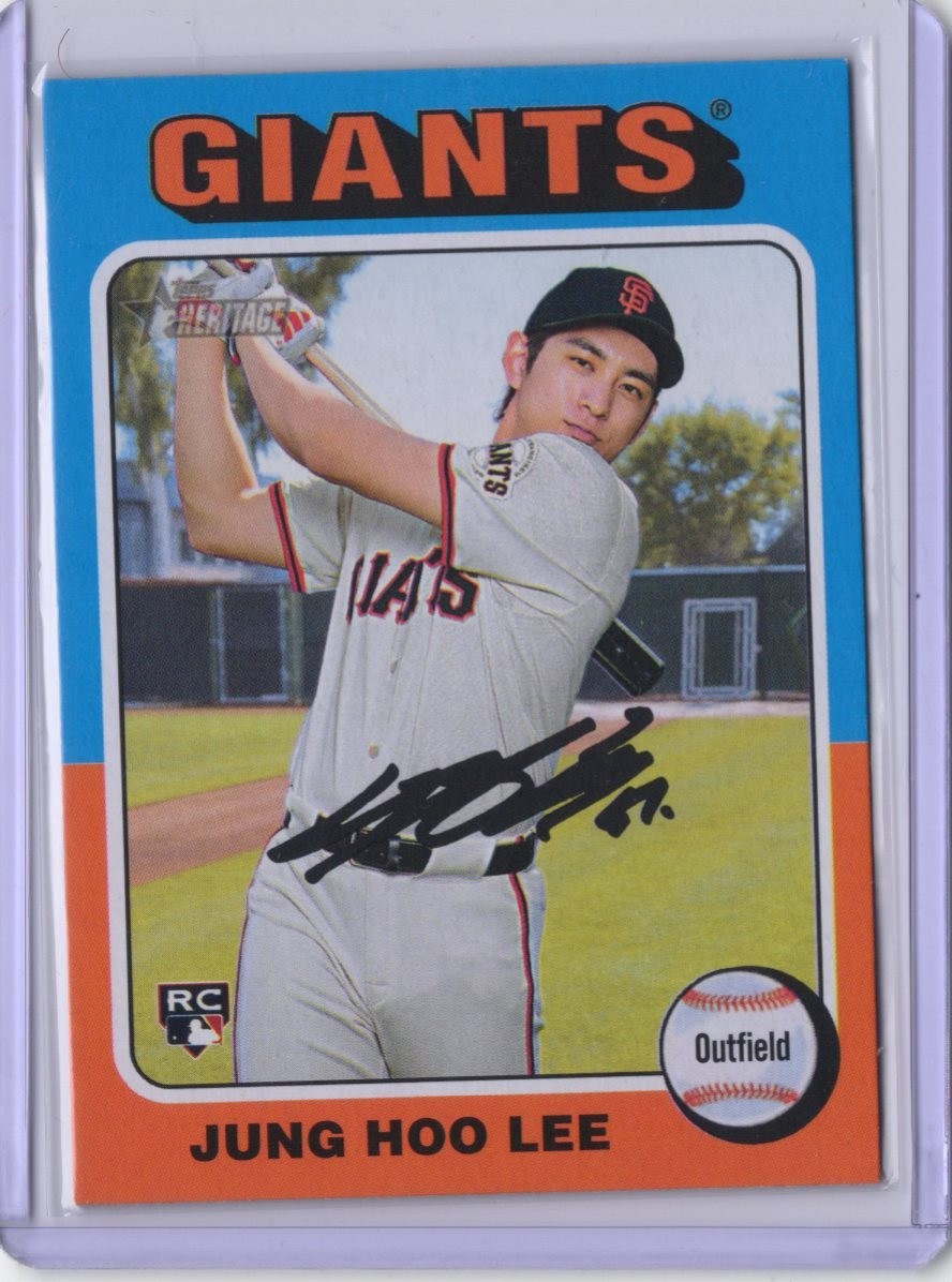 2024 Topps Heritage High Number - Jung-Hoo Lee #545 (RC)