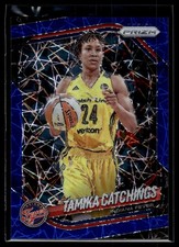Tamika Catchings 2025 Panini Prizm WNBA Blue Velocity Prizm Card #60