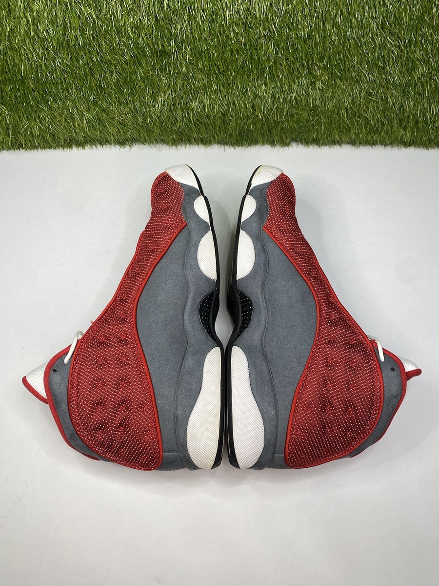 Air Jordan 13 Gym Red Flint Retro Size 9.5 Mens Grey Sneakers 2021