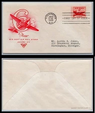 US FDC # C39 6c DC4 Skymaster  Unknown   1949, 9Q3149