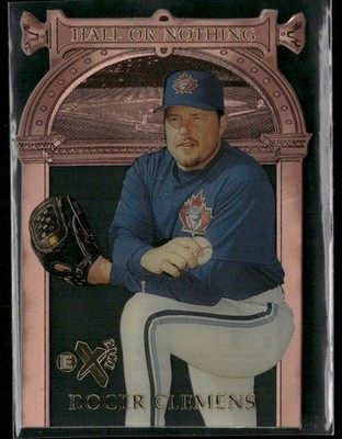 Roger Clemens 1997 EX-2000 Hall Or Nothing Die-Cut Insert #7 Beautiful!! Rocket