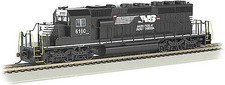 Bachmann SD40-2 Norfolk Southern #6160 DCC Ready - HO Scale Model Train Diesel