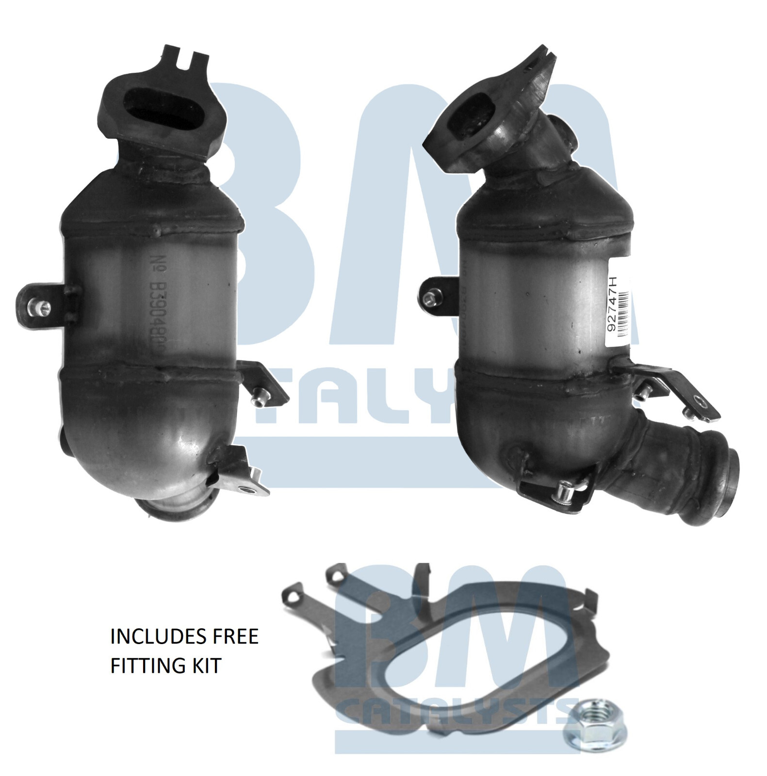 BM92747H CATALYTIC CONVERTER NISSAN MICRA 1.0 Mk.5 (B4D410; BR10DE) 3/