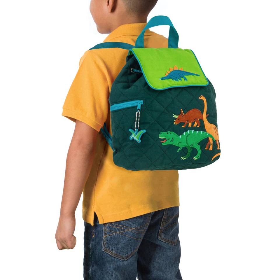 Mochila acolchada de dinosaurios Stephen Joseph para niños - Bolsas para libros preescolares para niños pequeños Foto 2 de 4