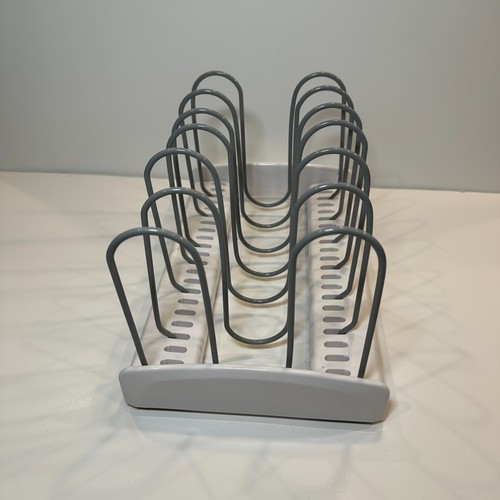 StoreMore Adjustable Pan and Lid Rack, Pot Lids and Pans Organizer - Picture 3 of 4