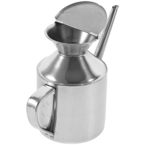 Oil Can Household Soy Sauce Dispenser Storage Container for Kitchen