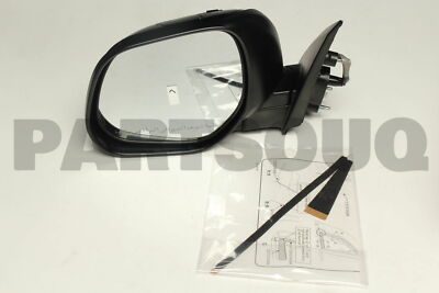 7632B439 Genuine Mitsubishi MIRROR ASSY,DOOR,LH | eBay