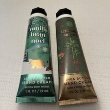 Bath Body Works Shea Butter Hand Cream Vanilla Bean Noel Watermelon Margarita