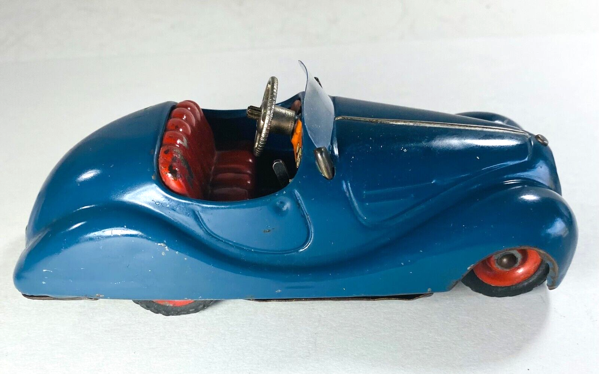 SCHUCO Blue Akustico 2002 Tin Windup Car | eBay