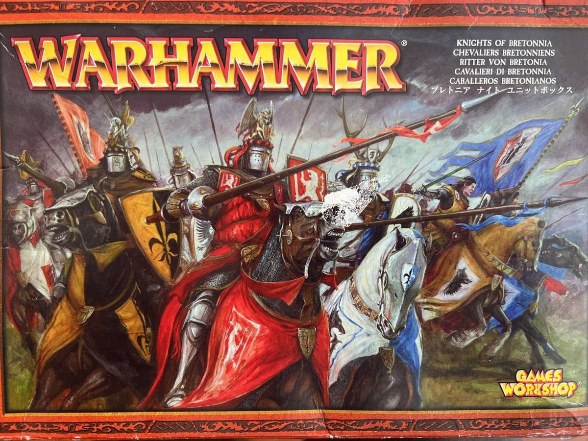 Warhammer Oldhammer Chevaliers Bretonniens du Royaume (6x)- Games