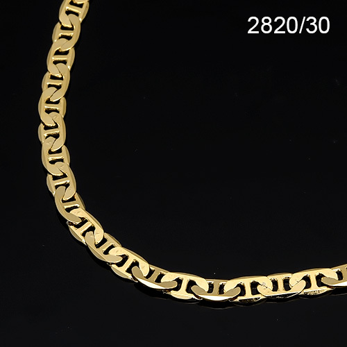 Men's 14K Yellow Gold Plated 30 Inches 