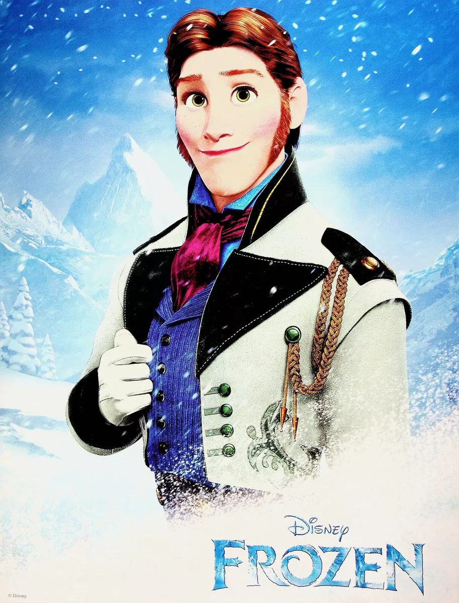 Poster Hans - Frozen Disney Pixar Print 11.5”x16”