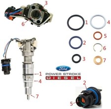 โ
03-10 Fuel Injector O-ring Seal Kit for Ford 6.0L Powerstroke Diesel USA Made