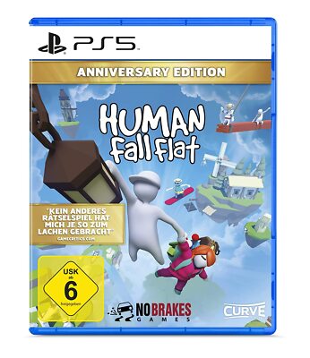 Human: Fall Flat -(Sony PlayStation 5)  komplett, Zustand SEHR GUT