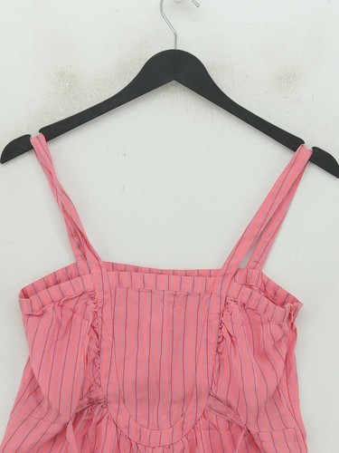French Connection Women's T-Shirt M Pink 100% Silk Camisole - Picture 3 of 5