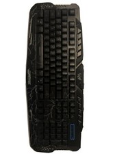 BlueFinger Gaming Keyboard Mouse USB Wired Mousepad 3 Color Backlit Illumination