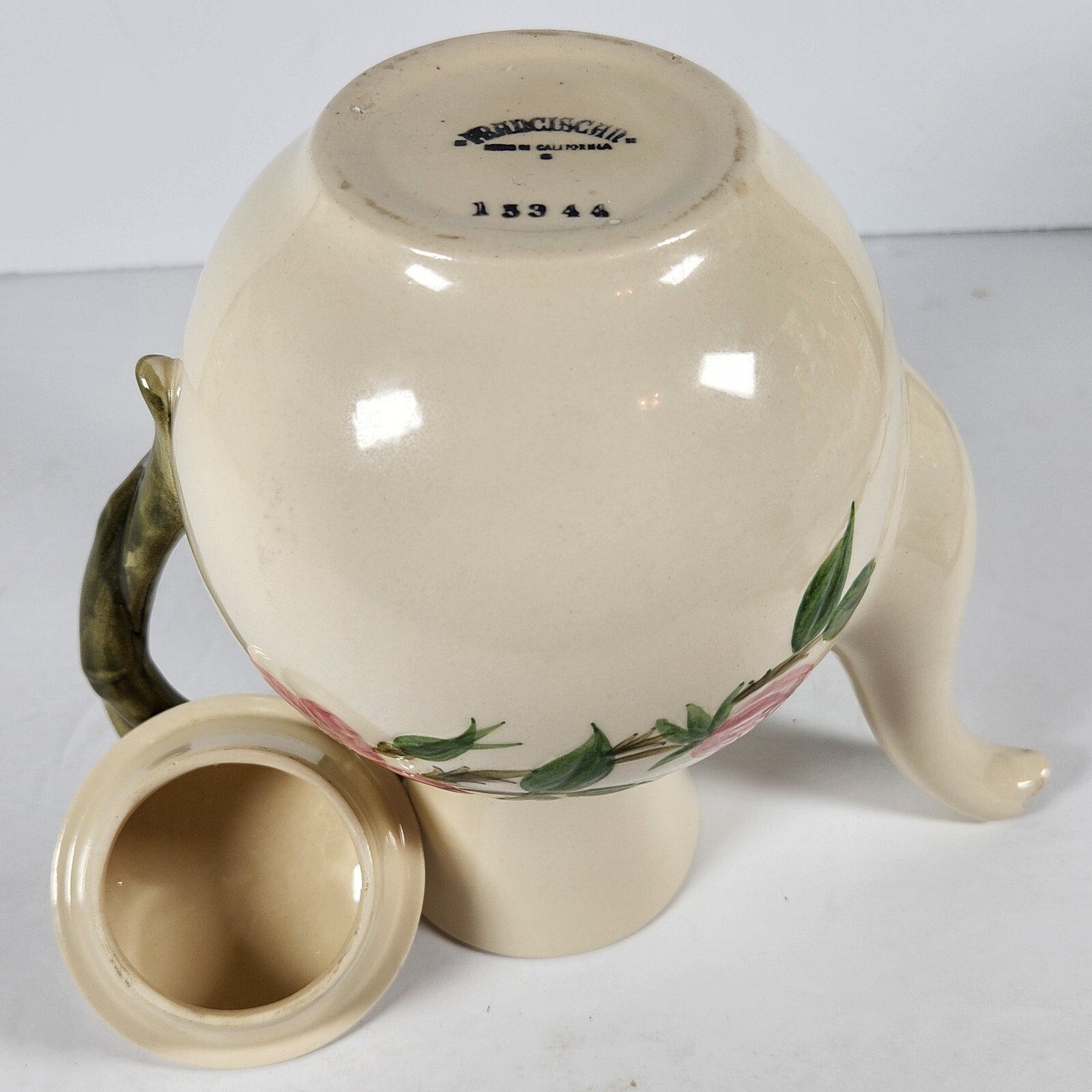 Vintage Franciscan Desert Rose Coffee Pot & Lid 8.75" Tall As Is eBay