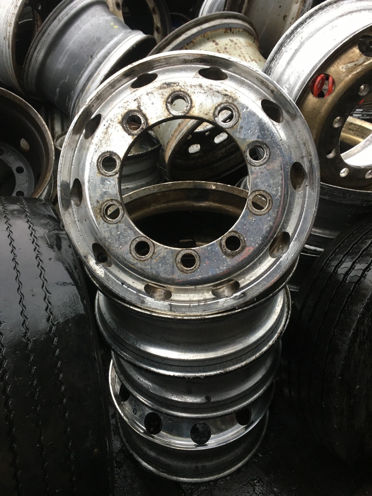 Truck alloy wheels (295/80/22/5) eBay