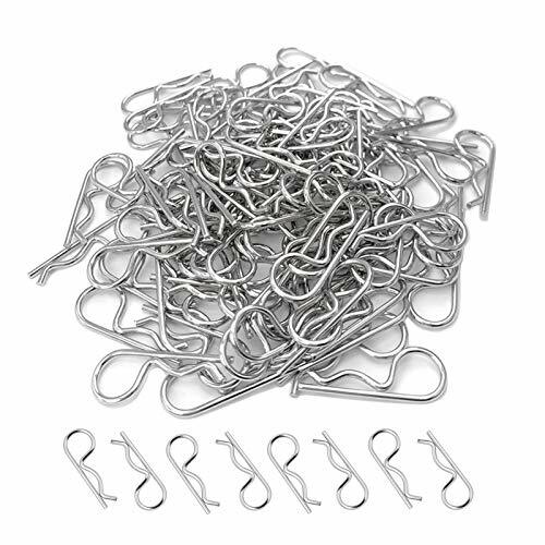 100pcs RC Car Body Clips R Shell Cotter 