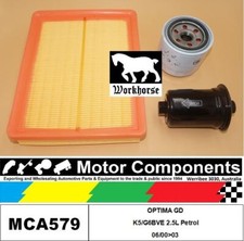 FILTER SERVICE KIT for KIA OPTIMA GD K5/G6BVE 2.5L Petrol 06/00>03