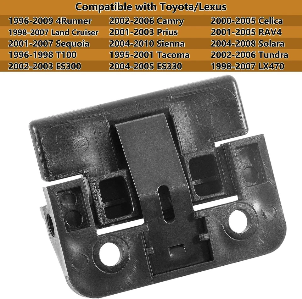58908-32050 Kit de bloqueo de pestillo de tapa reposabrazos consola central para Toyota Camry 2002-06 Foto 3 de 4