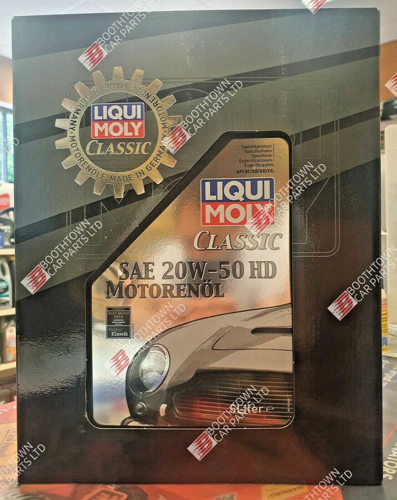 LIQUI MOLY CLASSIC MOTOR OIL - MINERAL 20W50 5L (VINTAGE + BIKES) -PREMIUM- - Image 7