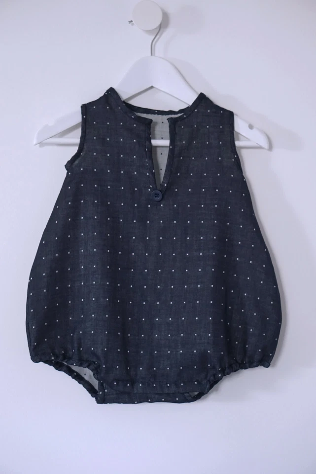 Summer Baby Romper Paper sewing Pattern and online tutorial - Image 2 of 4