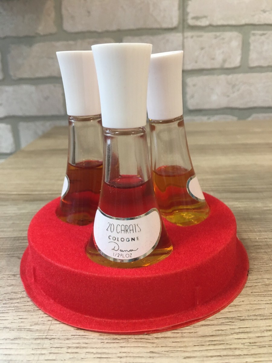 Vintage AMBUSH, TABU, 20 CARATS ALL EAU DE COLOGNE Set of 1/2 fl oz  Gift Set