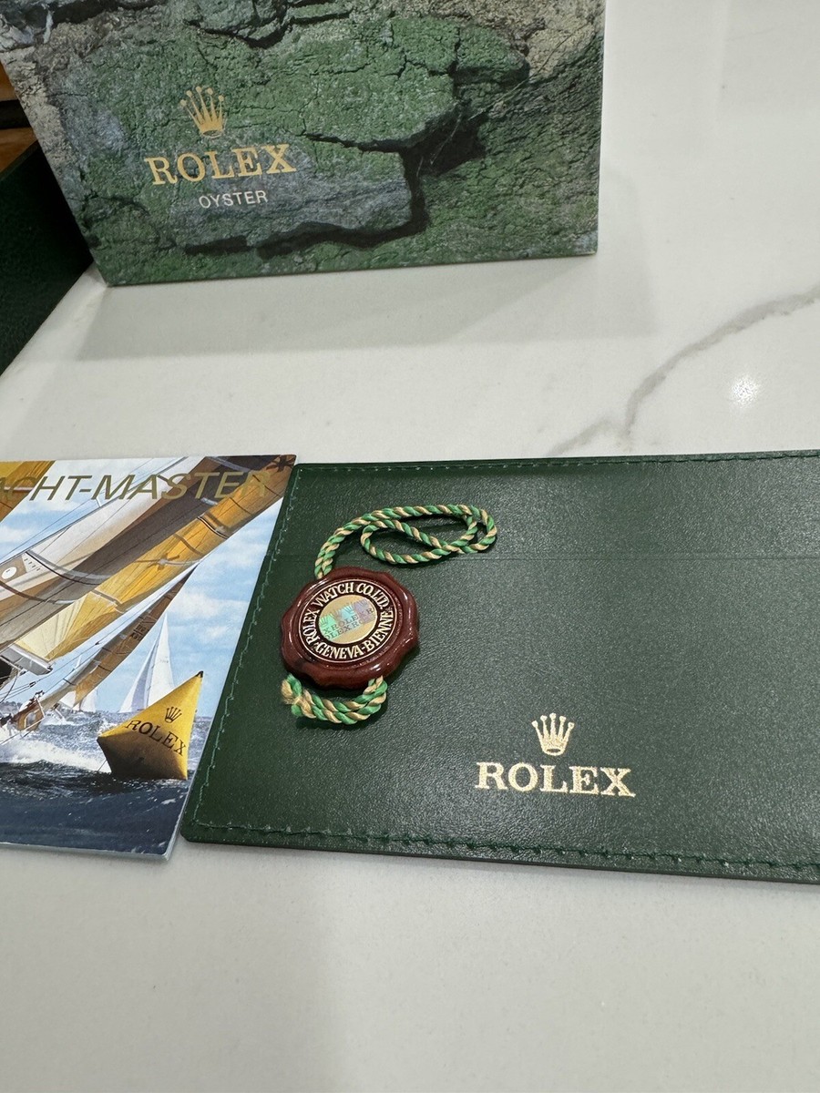 GENUINE Vintage Rolex Yacht Master 16622 Watch Box FULL SET