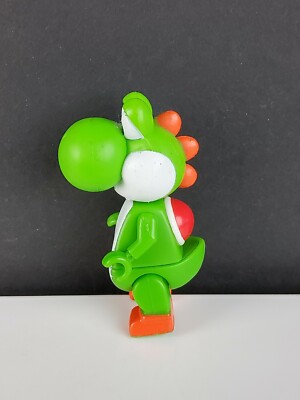 2011 K'NEX Green Yoshi Nintendo Super Mario Bros. Figure Mario