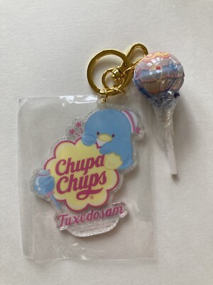 Hello Kitty Japan - Chupa Chups Keychain - Open Box.  New Item, No Glue Bottom