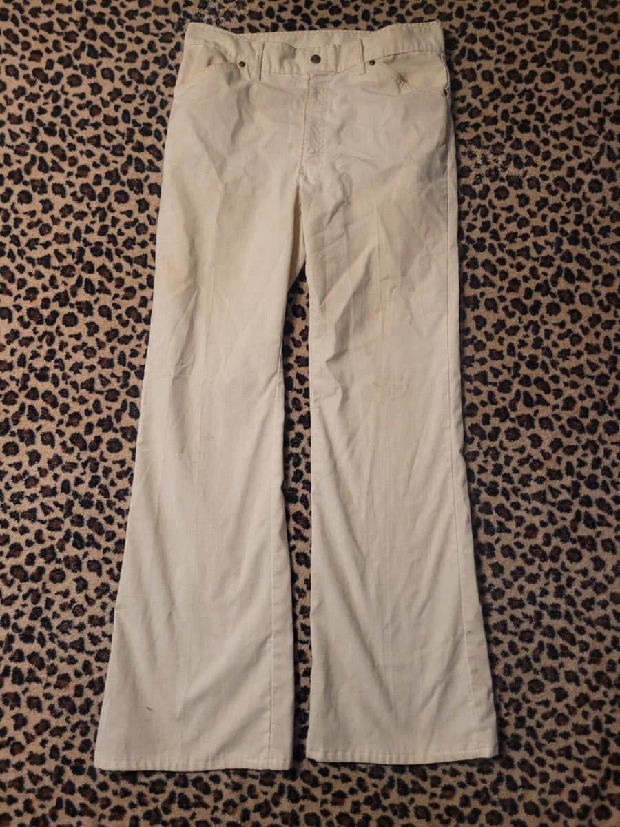 【MODERNIF】Linen Semi-Wide Cream Jeans Q80569s.jpg