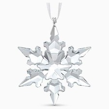 NEW SWAROVSKI CRYSTAL LITTLE SNOWFLAKE ORNAMENT 5511042 BRAND NIB XMAS F/SH