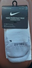 Nike 41542 Boy's Dry Ultimate Flight 2 Pack Cushioned Crew Socks Size Medium