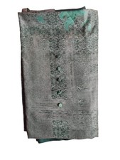 Ethnic Unstitched Suit Set Salwaar Kameez Dupatta Indian Printed Kurta Women's