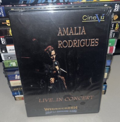 Amalia Rodrigues Live In Concert DVD 2003 Brand New