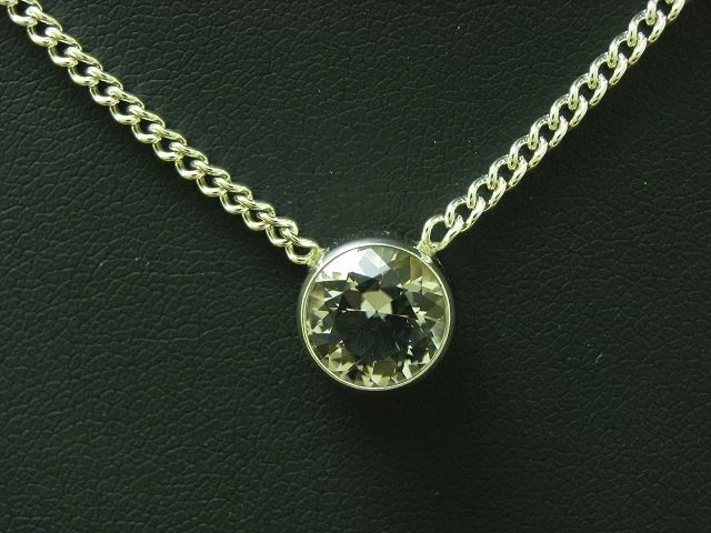 925 Argento Sterling Collier Con Rocca Ricoperto / Vero Argento / 5,7g 38,0 CM - Immagine 2 di 4