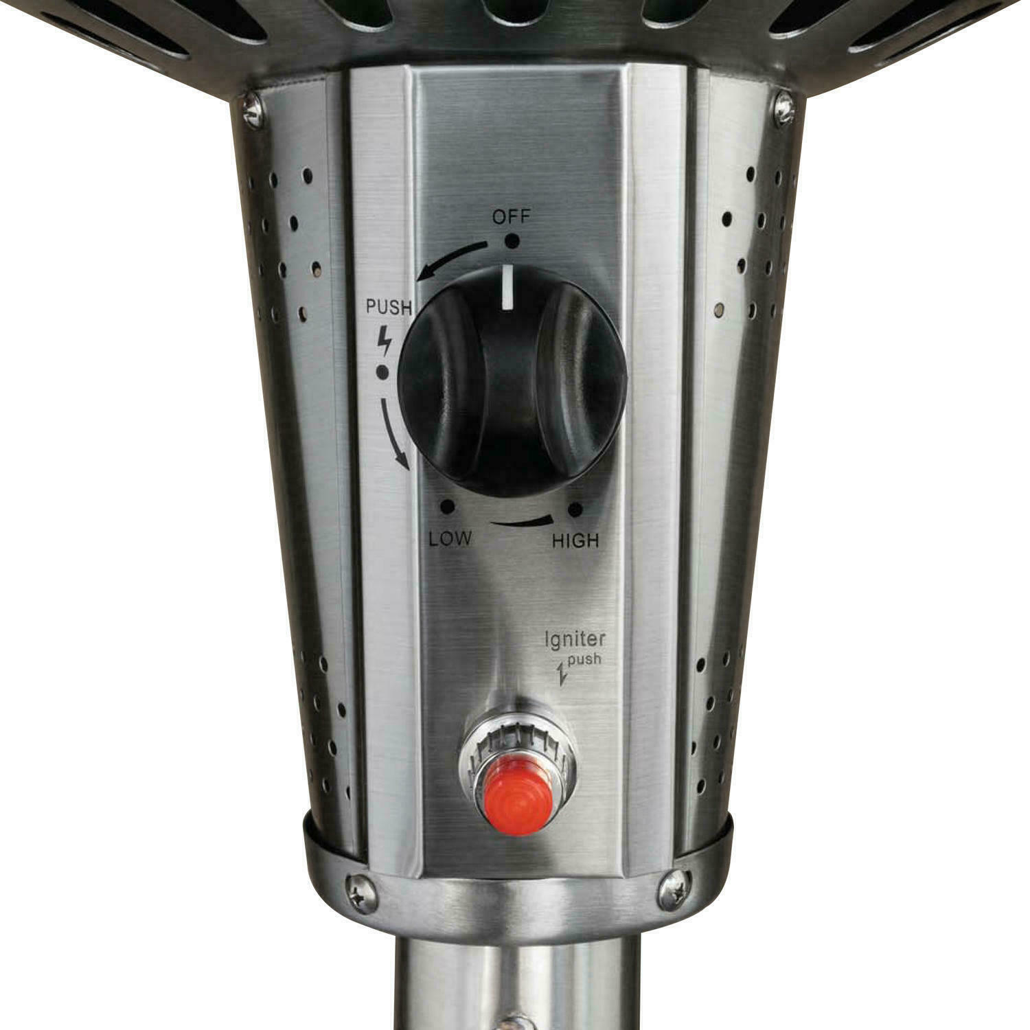 Patio Heater with LED Table with Wheels for Moving 47,000 BTU Member's Mark