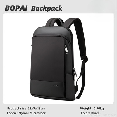 Men/Women Backpack Fashion Multifunction USB Charging Ultrathin Light 14 Inch
